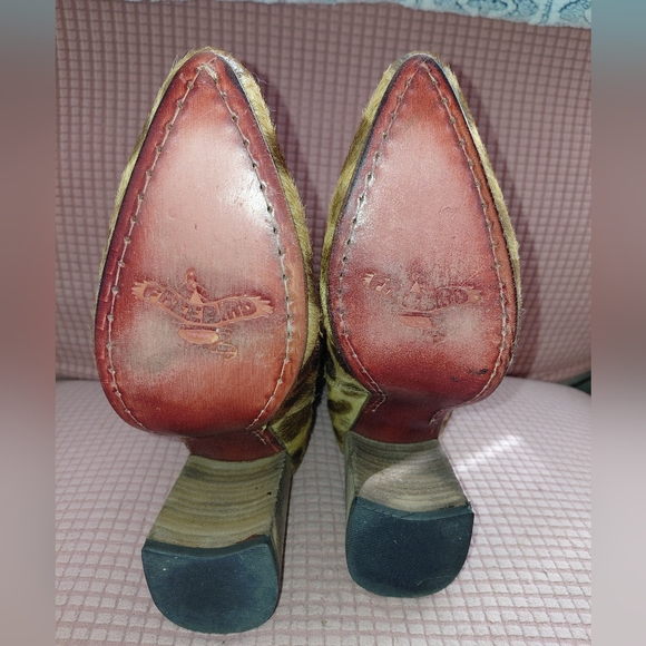 Freebird by Steven Cheetah Print Heeled Boots - Picture 6 of 8